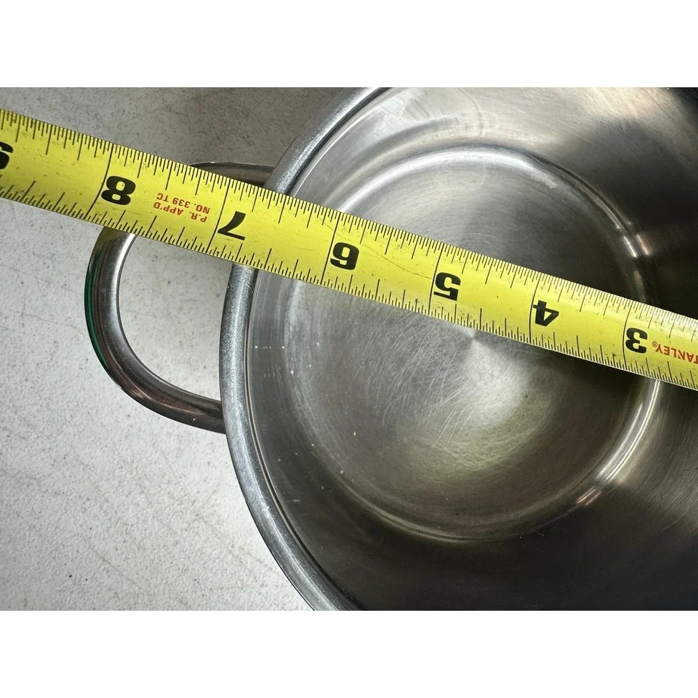 WMF Transtherm Cromargan 18/10 Stainless Steel 2qt Cooking Pot w/lid & Stand